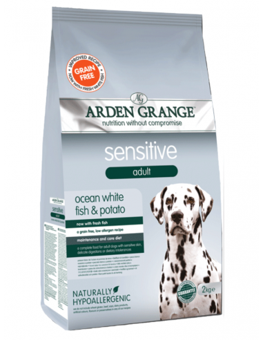 Arden Grange Adult Sensitive Με Ψάρι Του Ωκεανού Και Πατάτα