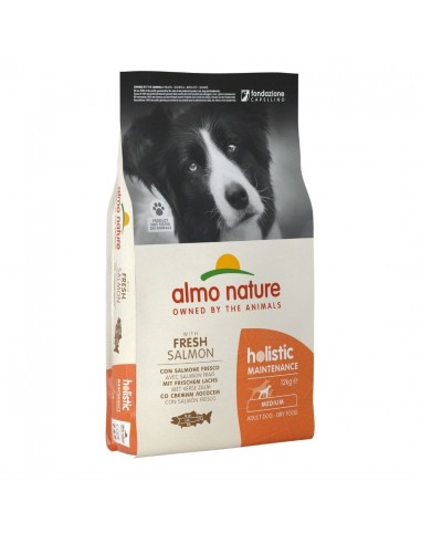 Almo Nature Holistic Dry Dogfood Medium-Large Με Σολομό Και Ρύζι