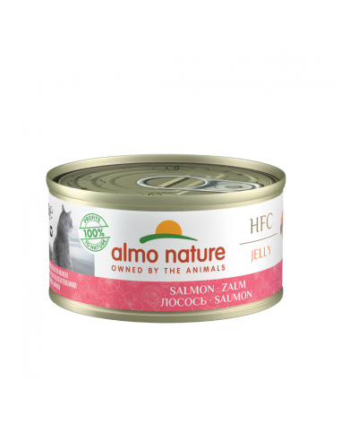 Almo Nature Κονσέρβα Για Γάτες HFC Jelly Με Σολομό 70gr
