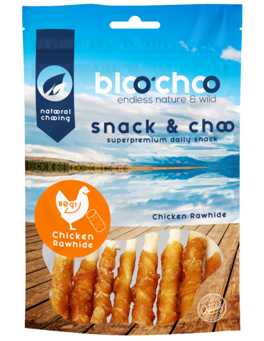 BlooChoo Snack Chicken Rawhide Λιχουδιές Με Κοτόπουλο 80 gr 1+1 FREE
