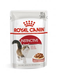 Royal Canin Cat Feline Health Nutrition Wet Instinctive Gravy Adult Φακελάκι 85gr