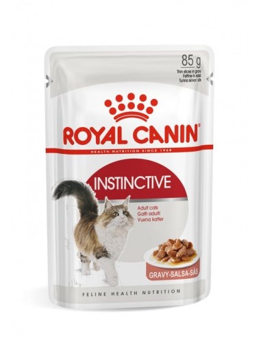 Royal Canin Cat Feline Health Nutrition Wet Instinctive Gravy Adult Φακελάκι 85gr