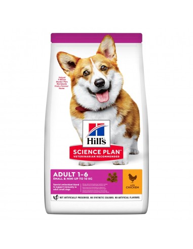 Hill's Science Plan Adult Small & Mini Τροφή Για Σκύλους Με Κοτόπουλο