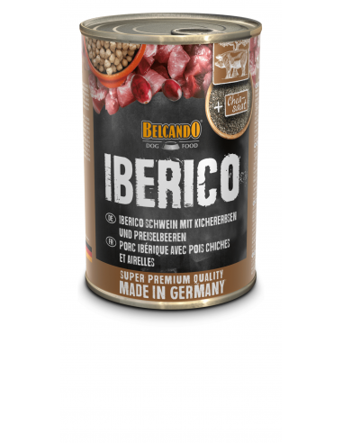 Belcando Dog Food Iberico Κονσέρβα Σκύλου Με  Χοιρινό Ιβηρίας, Ρεβίθια Και Άγρια Βατόμουρα 400 gr