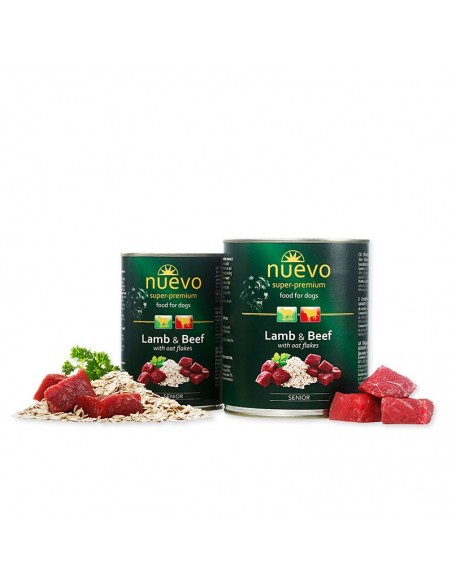 Nuevo Senior Lamb & Beef Κονσέρβα Σκύλου Με Αρνί Και Μοσχάρι Nuevo Senior Lamb & Beef Κονσέρβα Σκύλου Με Αρνί Και Μοσχάρι