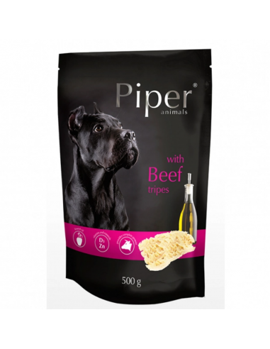 Piper Adult Beef Τripes Φακελάκι Για Σκύλους Με Εντόσθια Βοδινού 500gr