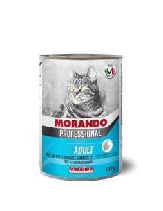 Morando Professional Κονσέρβα Γάτας Με Ψάρι Και Γαρίδες 400gr