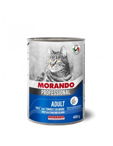 Morando Professional Κονσέρβα Γάτας Με Τόνο Και Σολομό 400gr