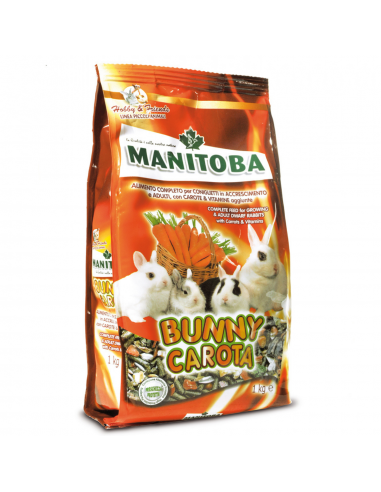 Manitoba Bunny Carota Τροφή Για Κουνέλια 1kg