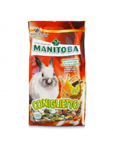 Manitoba Coniglietto Τροφή Για Κουνέλια Νάνους 1 kg