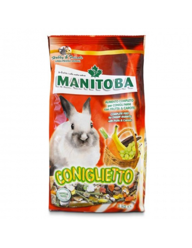 Manitoba Coniglietto Τροφή Για Κουνέλια Νάνους 1kg