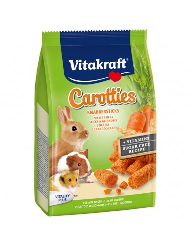 Vitakraft Carroties Μπαστουνάκια Για Τρωκτικά Με Καρότα 50gr