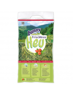 Bunny Nature Fresh Grass Hay Χόρτο Για Κουνέλια Και Τρωκτικά Με Κυνόροδο 500gr