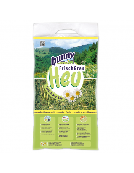 Bunny Nature Fresh Grass Hay Χόρτο Για Κουνέλια Και Τρωκτικά Με Χαμομήλι 500gr Bunny Nature Fresh Grass Hay Χόρτο Για Κουνέλια Και Τρωκτικά Με Χαμομήλι 500gr