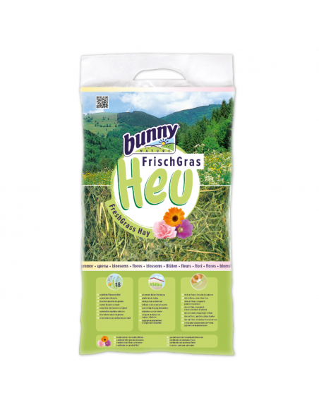 Bunny Nature Fresh Grass Hay Χόρτο Για Κουνέλια Και Τρωκτικά Με Άνθη 500gr Bunny Nature Fresh Grass Hay Χόρτο Για Κουνέλια Και Τρωκτικά Με Άνθη 500gr