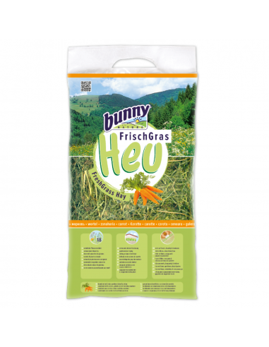 Bunny Nature Fresh Grass Hay Χόρτο Για Κουνέλια Και Τρωκτικά Με Καρότο 500gr