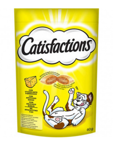 Catisfactions Σνακ Γάτας Με Τυρί 60gr