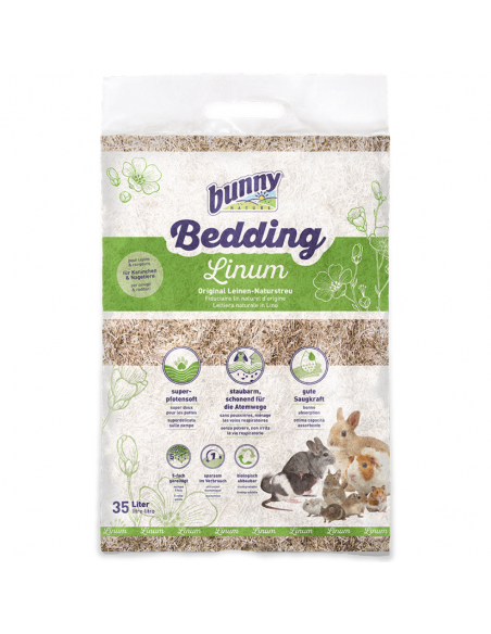 Bunny Nature Linum Υπόστρωμα Για Κουνέλια Και Τρωκτικά 12.5lt Bunny Nature Linum Υπόστρωμα Για Κουνέλια Και Τρωκτικά 12.5lt