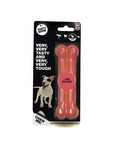 Tasty Bone Παιχνίδι Για Μικρόσωμα Σκυλιά Κόκκαλo Με Γεύση Μπέικον