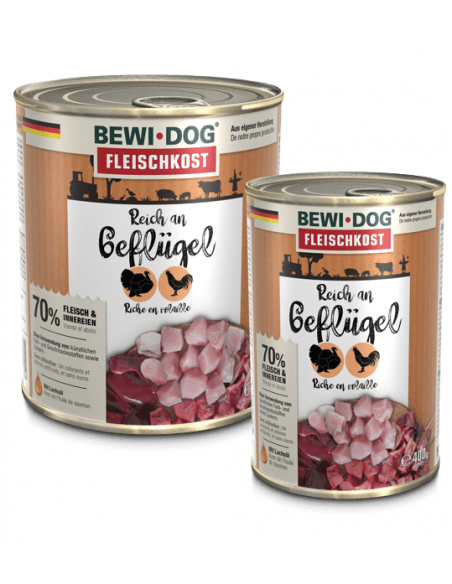 Bewi Dog Meat Selection Κονσέρβα Σκύλου Με Πουλερικά Bewi Dog Meat Selection Κονσέρβα Σκύλου Με Πουλερικά