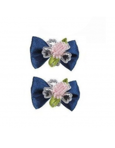 Ferplast Hairpins Φιογκάκια Μαλλιών Για Μικρά Σκυλάκια Μπλε