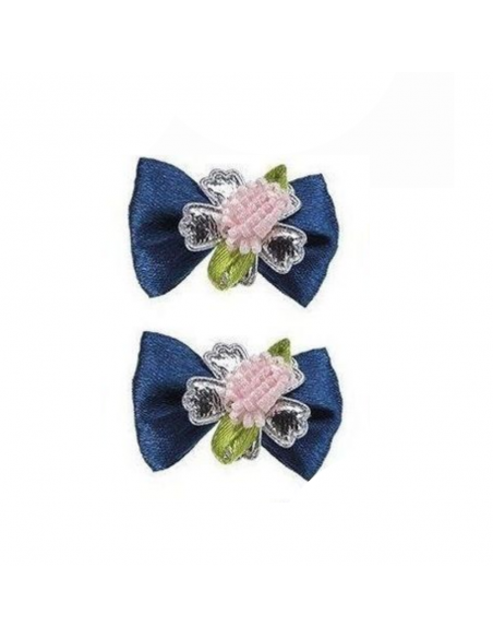 Ferplast Hairpins Φιογκάκια Μαλλιών Για Μικρά Σκυλάκια Μπλε