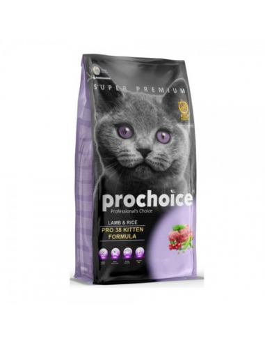 ProChoice Pro 38 Kitten Formula Τροφή Για Γατάκια Με Αρνί Και Ρύζι 2kg