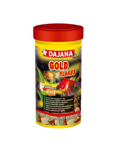 Dajana Gold Flakes Βασική Τροφή Σε Νιφάδες Για Χρυσόψαρα