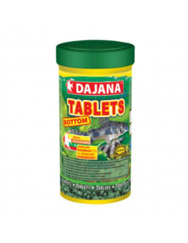 Dajana Tablets Bottom Βασική Τροφή Σε Ταμπλέτες Για Όλα Τα Διακοσμητικά Ψάρια 50 gr