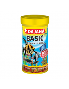 Dajana Basic Tropical Flakes Πλήρης Τροφή Σε Νιφάδες Για Τροπικά Ψάρια 20gr
