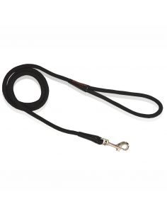 Rope Plain Οδηγός Σκύλου Νάιλον Μαύρος