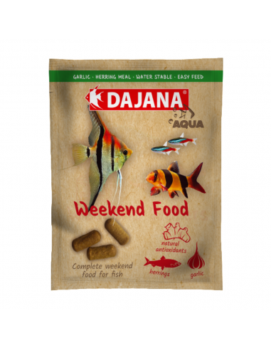 Dajana Weekend Food Πλήρης Τροφή Για Ψάρια Ενυδρείου 20gr
