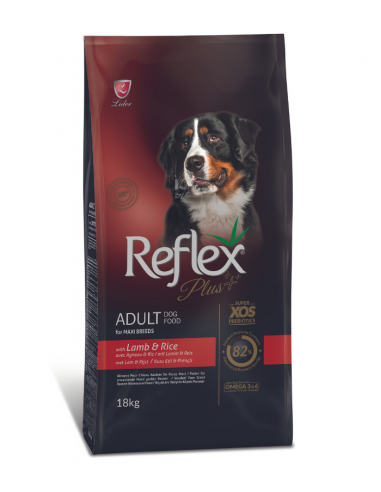 Reflex Plus Maxi Adult Lamb Ξηρά Τροφή Για Σκύλους Με Αρνί 18kg