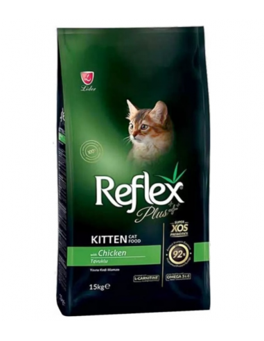 Reflex Plus Kitten Chicken Ξηρά Τροφή Για Γατάκια Και Νεαρές Γάτες Με Κοτόπουλο 15kg