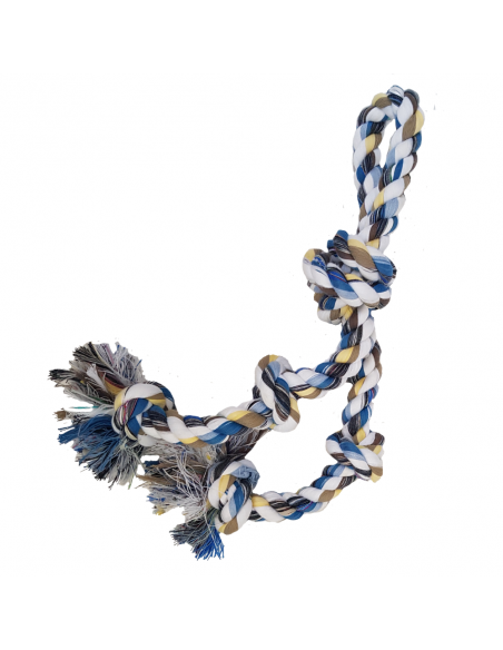 Παιχνίδι Σκύλου Σχοινί Με 5 Κόμπους