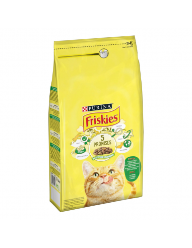 Friskies Adult Ξηρά Τροφή Για Γάτες Με Κουνέλι, Κοτόπουλο Και Λαχανικά 20 kg
