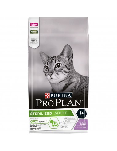 Pro Plan Sterilised OptiRenal Adult Ξηρά Τροφή Για Γάτα Με Γαλοπούλα