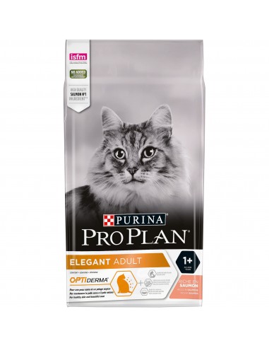 Pro Plan Elegant OptiDerma Adult Ξηρά Τροφή Για Γάτα Με Σολομό 1.5kg