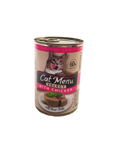 Cat Menu Select Κονσέρβα Γάτας Με Κοτόπουλο 400gr
