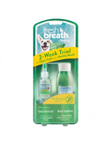 TropiClean Fresh Breath Οδοντικό Kit Για Σκύλους 2 Εβδομάδων