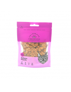 Celebrate Freshness Salmon Hearts Λιχουδιά Γάτας Με Σολομό 50gr