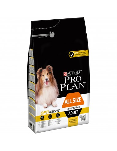Purina Pro Plan Dog All Sizes Adult Light Or Sterilised With Optiweight