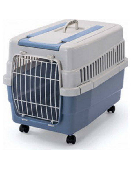 IMAC KIM 60 Κλουβί Μεταφοράς Μπλε Με Ροδάκια IMAC KIM 60 Κλουβί Μεταφοράς Μπλε Με Ροδάκια