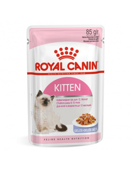 Royal Canin Cat Feline Health Nutrition Wet Instinctive Jelly Kitten Φακελάκι 85gr Royal Canin Cat Feline Health Nutrition Wet Instinctive Jelly Kitten Φακελάκι 85gr