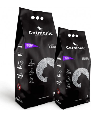 Catmania Bentonite Lavender Άμμος Γάτας 10 Lt