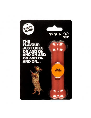 Tasty Bone Παιχνίδι Για Σκυλιά Toy Κόκκαλo Με Γεύση Μπέικον