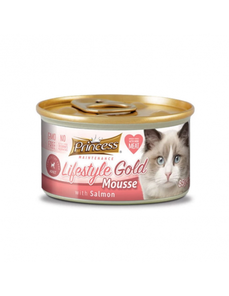 Princess Lifestyle Gold Adult Κονσέρβα Γάτας Με Σολομό 85gr Princess Lifestyle Gold Adult Κονσέρβα Γάτας Με Σολομό 85gr