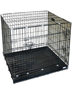Μεταλλικό Κλουβί Περιορισμού-Μεταφοράς Με 2 Πόρτες 2