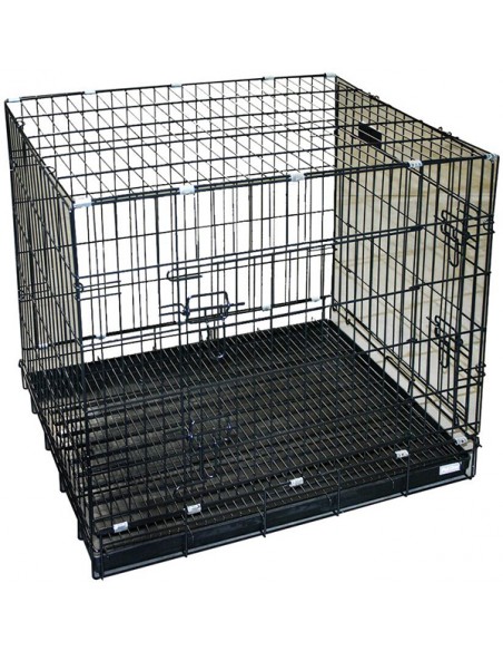 Μεταλλικό Κλουβί Περιορισμού-Μεταφοράς Με 2 Πόρτες Μεταλλικό Κλουβί Περιορισμού-Μεταφοράς Με 2 Πόρτες