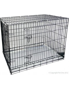 Μεταλλικό Κλουβί Περιορισμού-Μεταφοράς Με 2 Πόρτες 2